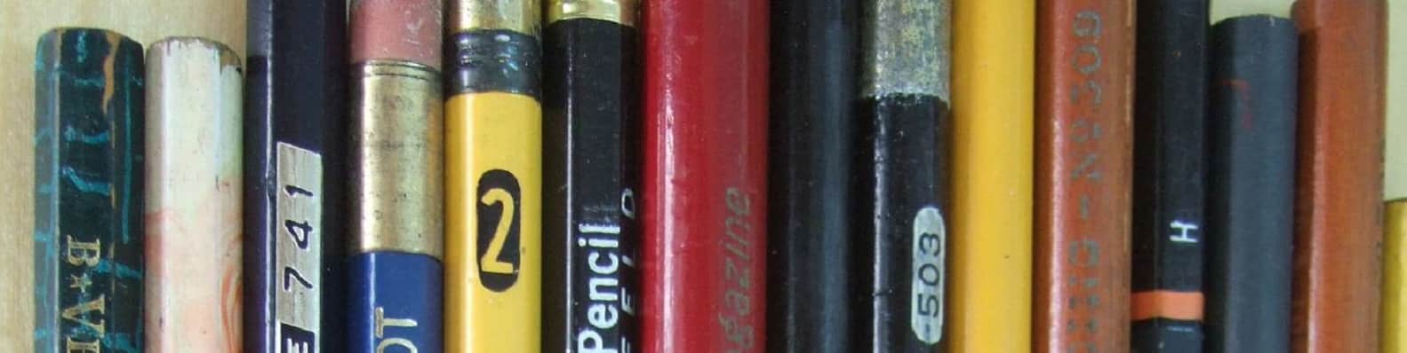 pencils variety Linkedin background image