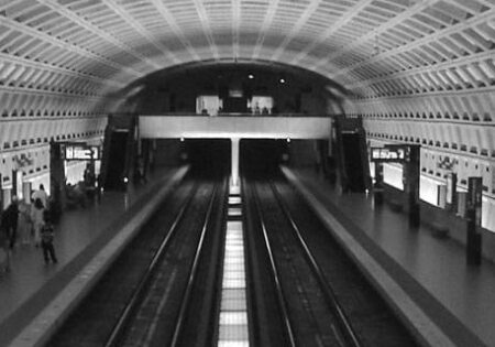 Washington DC Subway Metro Linkedin background image
