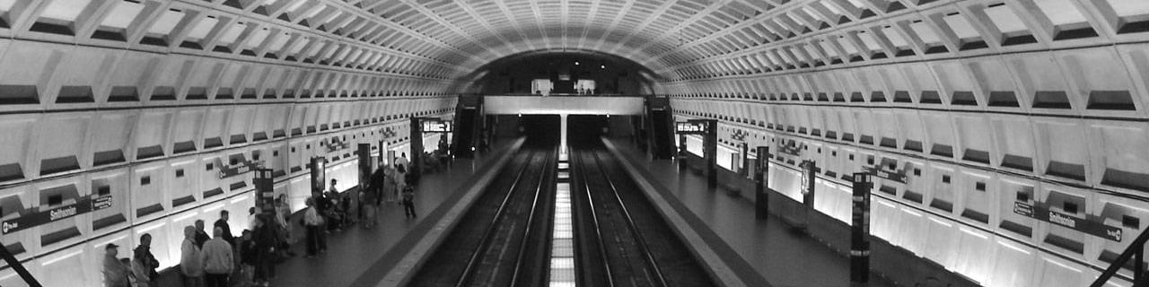 Washington DC Subway Metro Linkedin background image