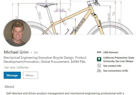 Executive LinkedIn Profile Example Mechanical Engineering 1500