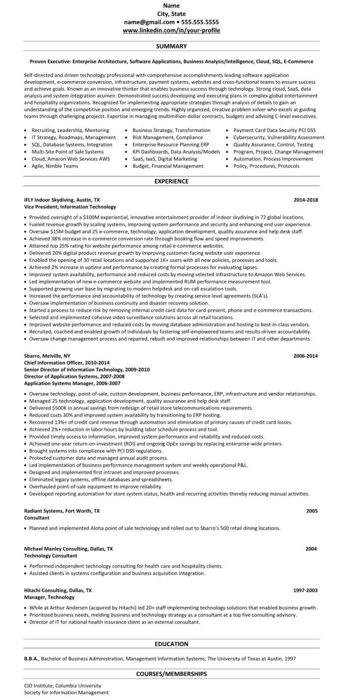 Resume and linkedin writing service