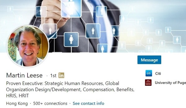 Sample Linkedin Profile Summary Example Human Resources Organization Development 2473 600x350