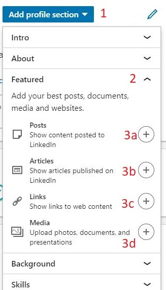 How Add Featured Section To Linkedin Profile