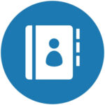 Linkedin Network Builder Icon Circle