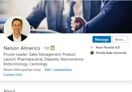 Miami-Lauderdale LinkedIn Profile Example