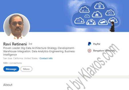 Tech Data Management Analysis LinkedIn profile example
