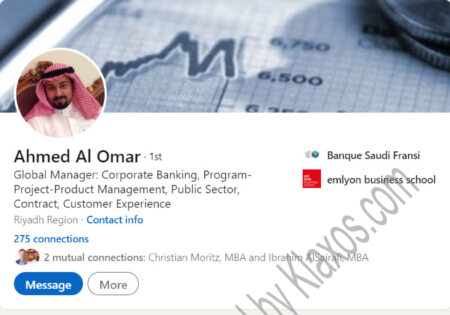 Riyadh LinkedIn Profile Example