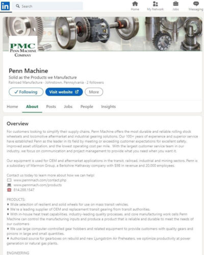 Penn Mchn Company Page 3480 210604