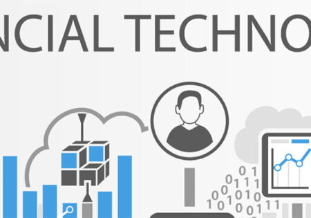 Financial Technology LinkedIn Background Image