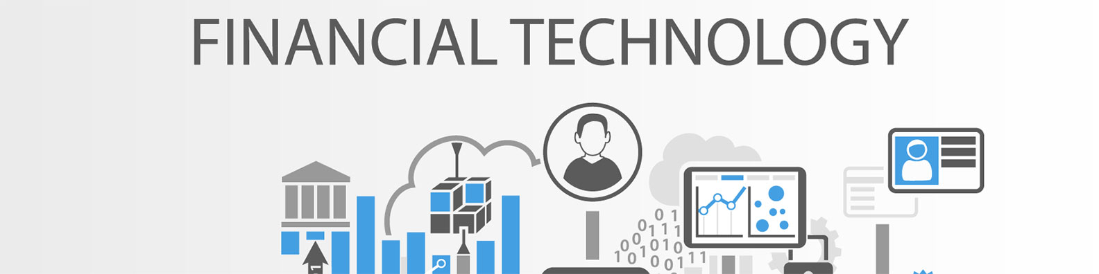 Financial Technology LinkedIn Background Image