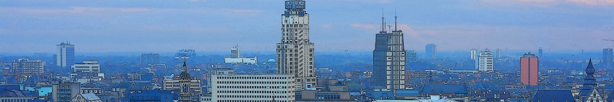 Antwerp Business skyline cityscape