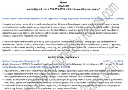 Resume 4391 For Examples