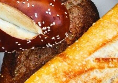 Bread Pretzels Baked Linkedin Background Image
